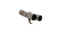 Slip- On Rear Silencer LV GP Duals