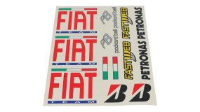Aufkleberset Aufkleberset Fiat/Bridgestone
