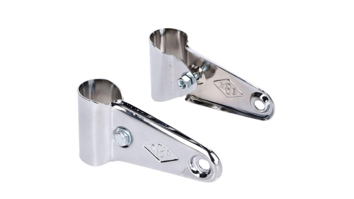 Suuonee Motorrad Scheinwerferhalter 1 Paar - 38-41mm Aluminium Verstellbar