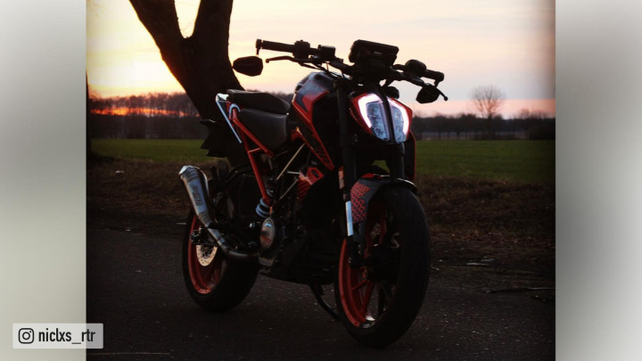 Ktm Duke 125 Radical Racing Gp Carbon Exhaust system Radical Racing GP Carbon FORCE KTM Duke 125 from 2017 on