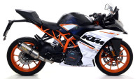 Slip- On rear silencer Arrow Thunder Carbon