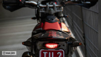 LED turn signal set Motoflow New Century Black Line