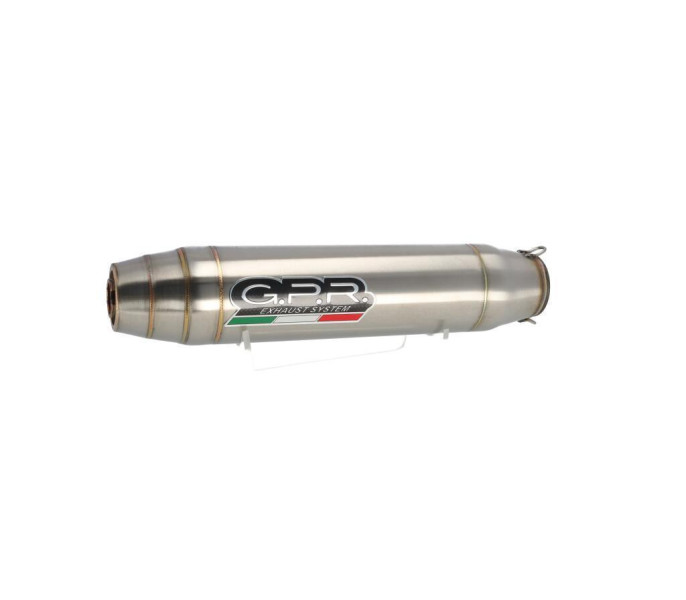 Slip- On Endschalldämpfer GPR Deeptone Inox Fantic XMF 125 ab Bj. 21 ...
