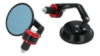 Handlebar end mirror set Motoflow