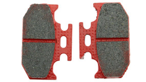 AHL Bremsbeläge Vorne Für Yamaha YZF R1 1998–2003 – Halbmetallisch, 50,4x69x8,7 Mm