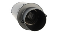 Slip-on rear silencer Shark DSX 7 Black