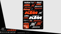 Sticker set Radical / KTM