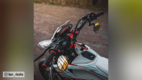 Lenkerendenspiegelset Motoflow Superbike