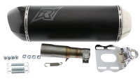 Slip- On exhaust silencer Radical Racing Half- Carbon