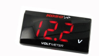 Voltage display KOSO Slim-Style