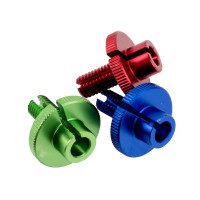 Adjustment screw for clutch cable