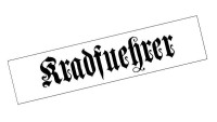 Sticker &#34;Krad-Führer&#34;