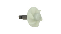 Water pump shaft with impeller Yamaha OEM