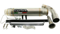 Slip- On rear silencer GPR Deeptone Inox