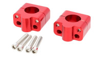Handlebar clamps/raiser Motoflow