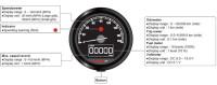 Speedometer Koso D48 TNT-05