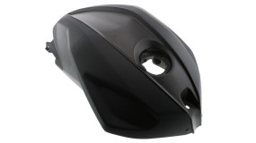 Tankverkleidung Motoflow, Yamaha MT 125 ab Bj. 14 (RE11, RE29), Schwarz-Matt/Unlackiert