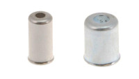 End cap throttle cable sheath