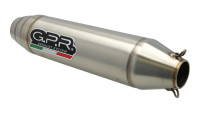 Slip-on rear silencer GPR Deeptone Inox