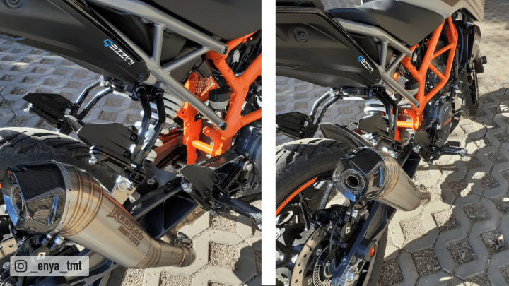 Auspuffanlage Radical Racing GP Carbon Force KTM Duke 125 ab Bj. 21 (Euro5)