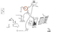 Hose Clamp / Permanent Clamp (Piaggio OEM)