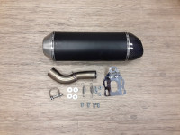 0353 / Auspuff- Endschalld&auml;mpfer Radical Racing Half-Carbon