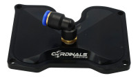 Ventildeckel / Wasserpumpendeckel- Set Cardinals Racing
