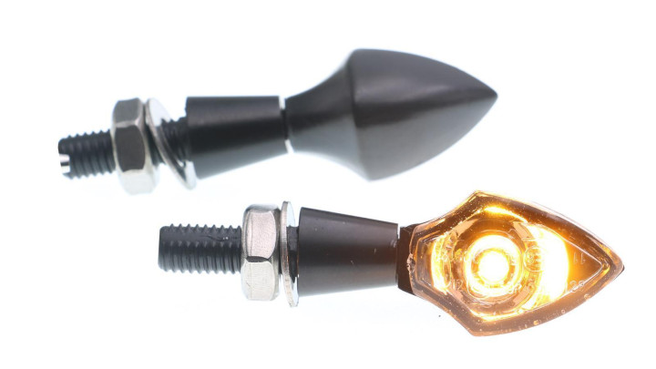 LED Blinkerset mit Lauflicht für Motorrad / Moped mit E