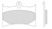 Brake pad Galfer standard