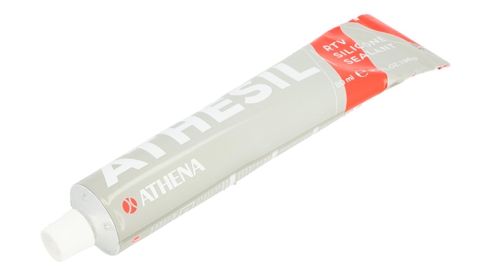 Athesil RTV Silicone Sigillante Per Alta Temperatura, 80 Ml, Grigio, Per Motori E Guarnizioni