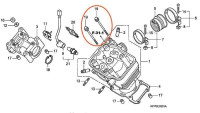 Zylinderkopfschraube Honda OEM