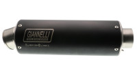 Slip-On exhaust silencer Giannelli X-Pro Dark Line