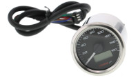 Anleitung D48 GP Style Tachometer (max 160 kmh / mph, ODO, Trip) weiss,  externer Knopf