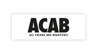 Sticker ACAB - &#34;All Colors Are Beautiful!&#34;