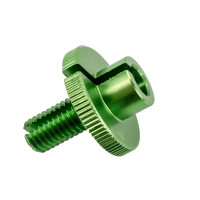 Adjustment screw for clutch cable