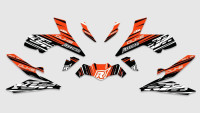 Dekor Radical Racing &#34;Stripes&#34; Licensed by KTM