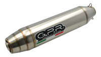 Slip-on rear silencer GPR Deeptone Inox