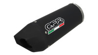 Slip-on rear silencer GPR Furore Evo4 Nero