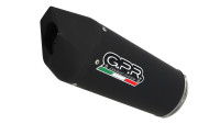 Slip-on rear silencer GPR Furore Evo4 Nero