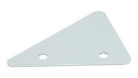 Left footrest cover plate