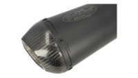 Slip-on rear silencer Shark DSX 7 Black